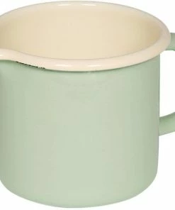 Riess Emaille Riess Schnabeltopf Aus Emaille In Nilgrün