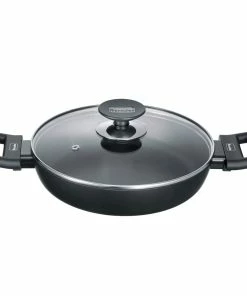Berndes Servierpfanne Mit Glasdeckel Alu Induction