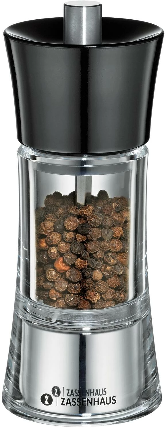 Zassenhaus Pfeffermühle Aachen Acryl, Schwarz