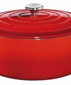 Küchenprofi Gänsebräter Oval Provence In Rot