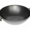 AMT Gastroguss AMT Wok Aus Aluguss Für Induktion, 32 Cm Mit 2 Seitengriffen