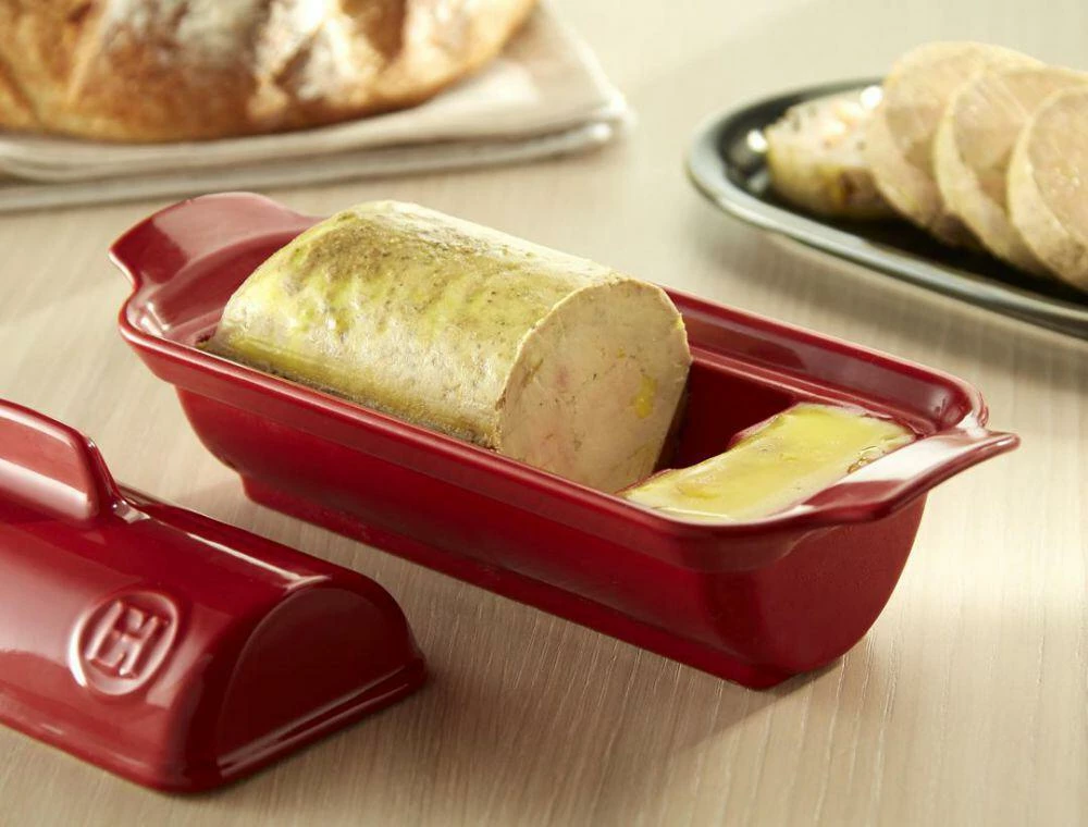 Emile Henry Foie Gras Terrine Medaillon In Granatapfel – Bild 2