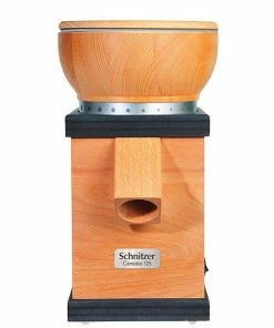 Schnitzer Getreidemühle Cerealo 125 In Anthrazit