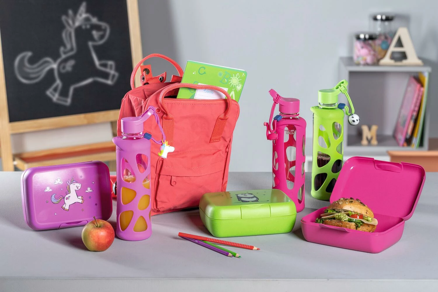 Leonardo Brotdose BAMBINI Grün Panda – Bild 5