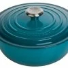Le Creuset Familientopf La Marmite Aus Gusseisen In Deep Teal, 26 Cm