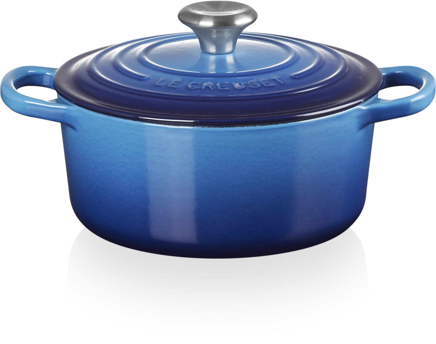 Le Creuset Bräter Signature Rund In Azure – Bild 2