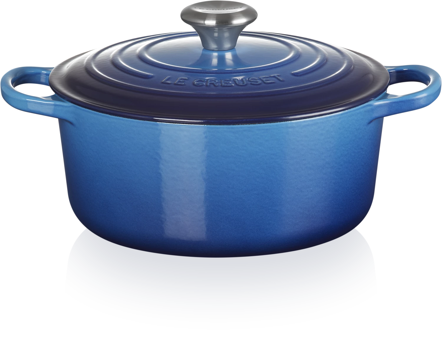 Le Creuset Bräter Signature Rund In Azure – Bild 4