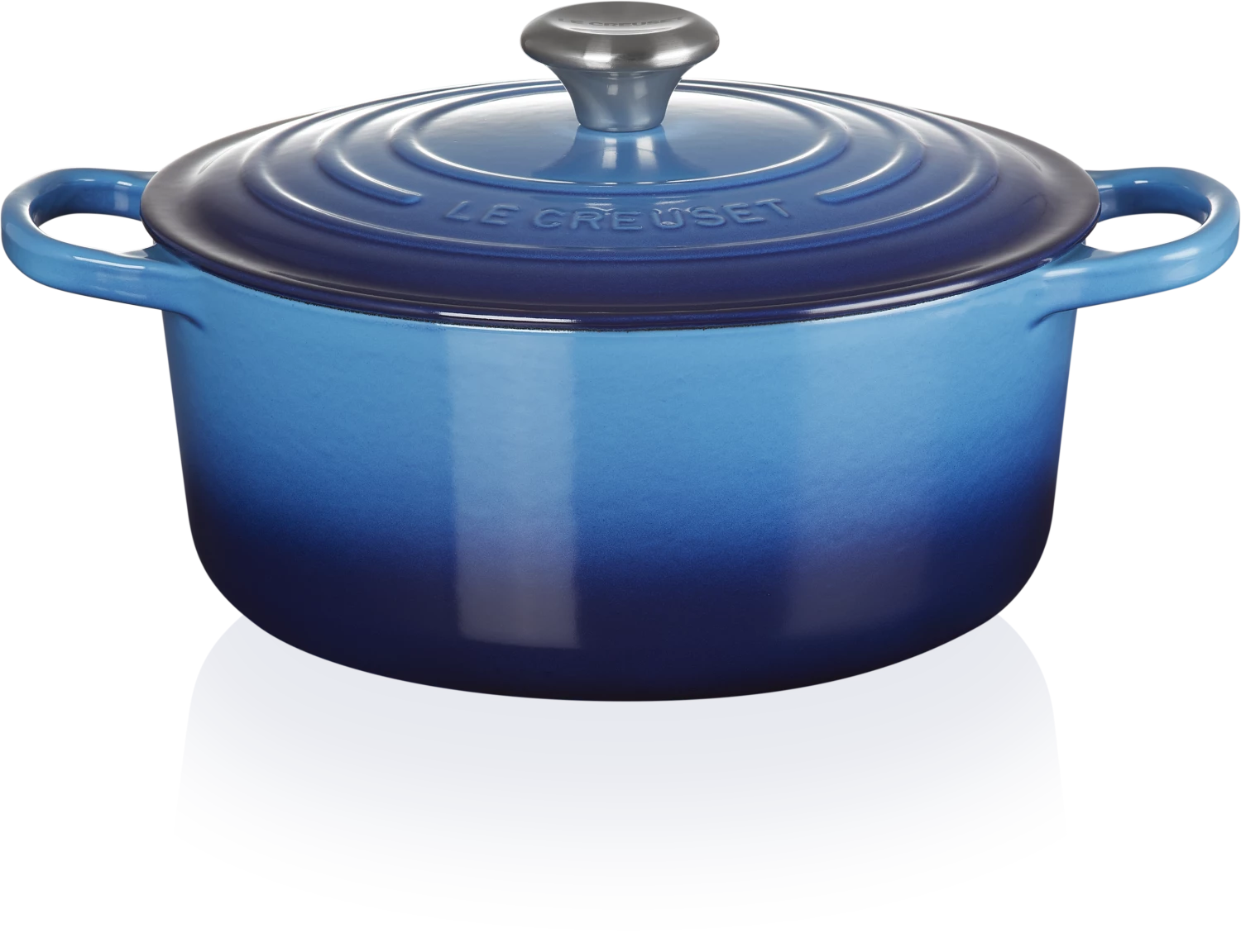 Le Creuset Bräter Signature Rund In Azure – Bild 6