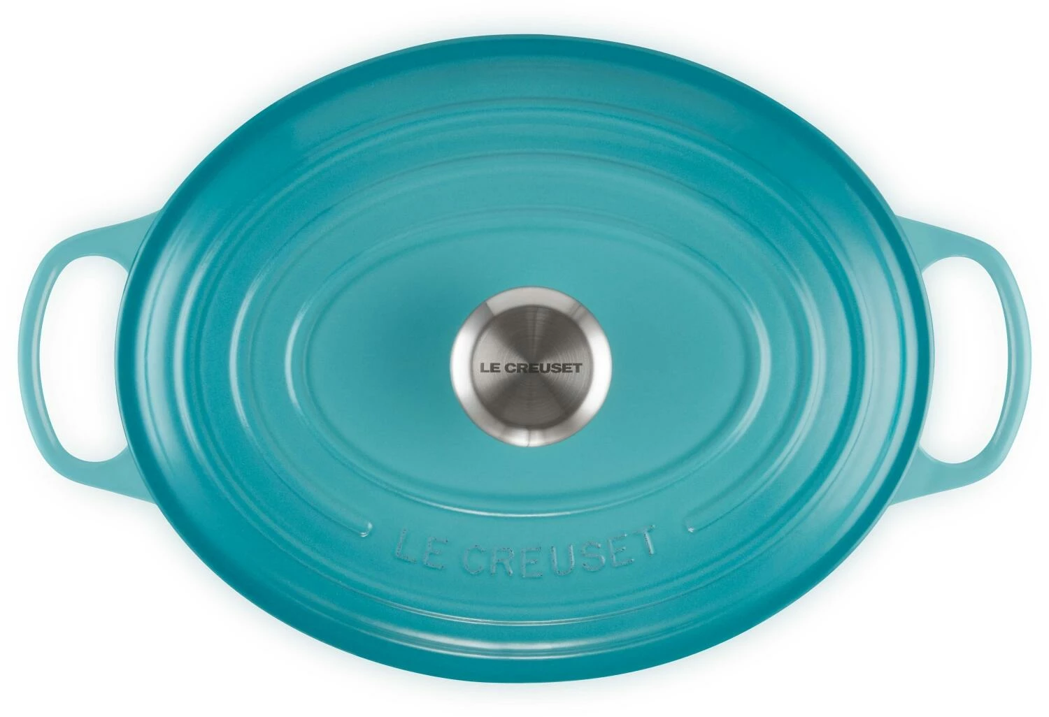 Le Creuset Bräter Signature Oval In Karibik – Bild 3
