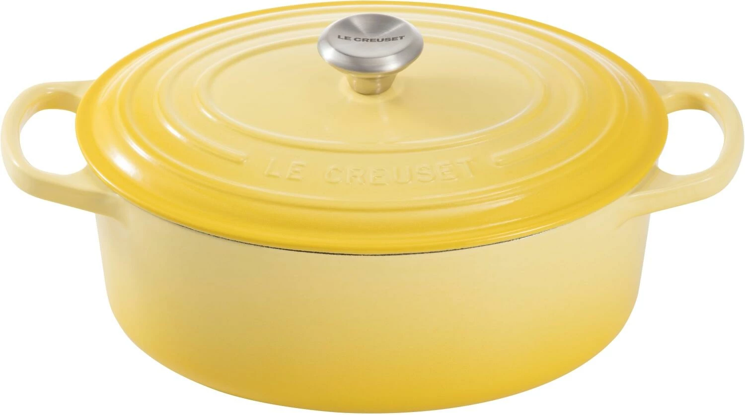 Le Creuset Bräter Signature Oval In Citrus