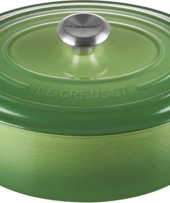 Le Creuset Bräter SIGNATURE Oval In Bamboo Green