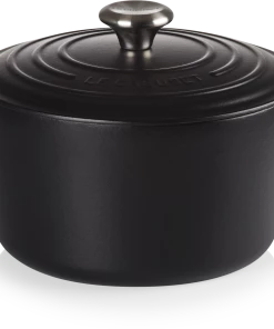 Le Creuset Hoher Bräter Signature Rund In Schwarz