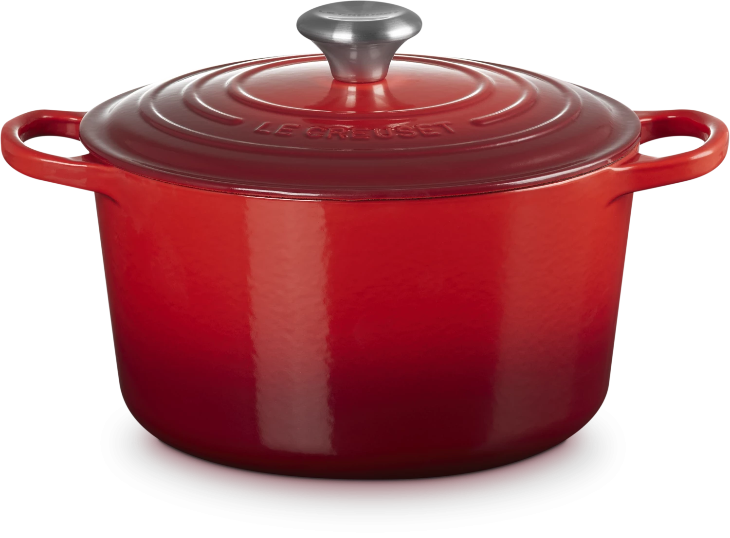 Le Creuset Hoher Bräter Signature Rund In Kirschrot