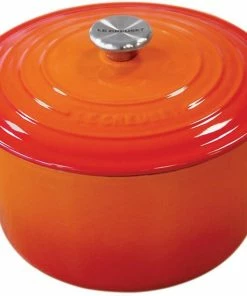 Le Creuset Hoher Bräter Signature Rund In Ofenrot