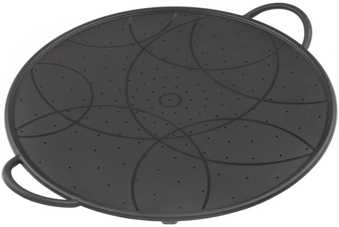 Kuhn Rikon Spritzschutz Silikon Schwarz 30cm