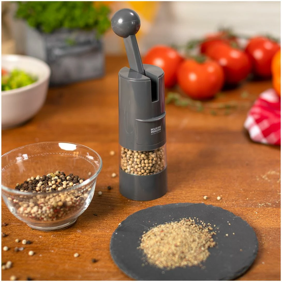 Kuhn Rikon Gewürzmühle Ratchet Grinder Grau – Bild 2
