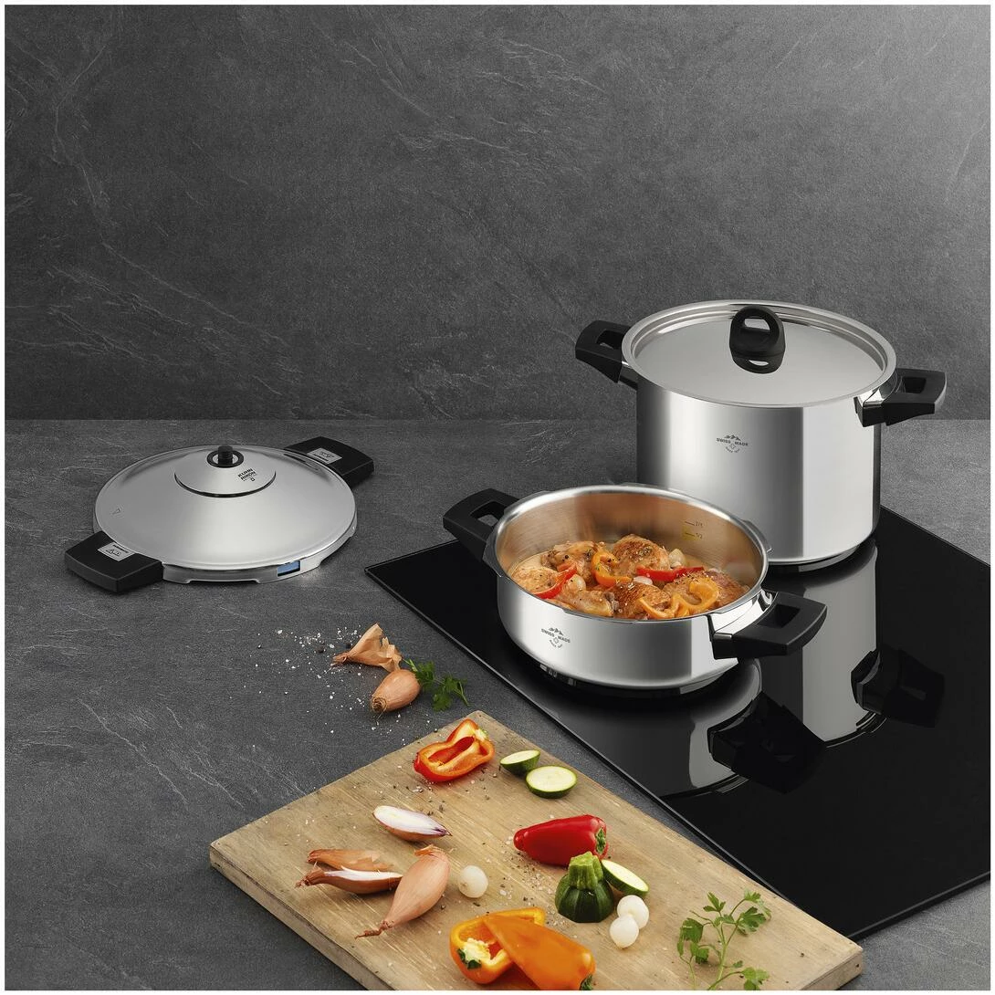 Kuhn Rikon DUROMATIC® Inox Set Seitengriffmodelle 2.5L & 6L/24cm – Bild 4