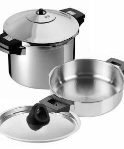 Kuhn Rikon DUROMATIC® Inox Set Seitengriffmodelle 2.5L & 6L/24cm