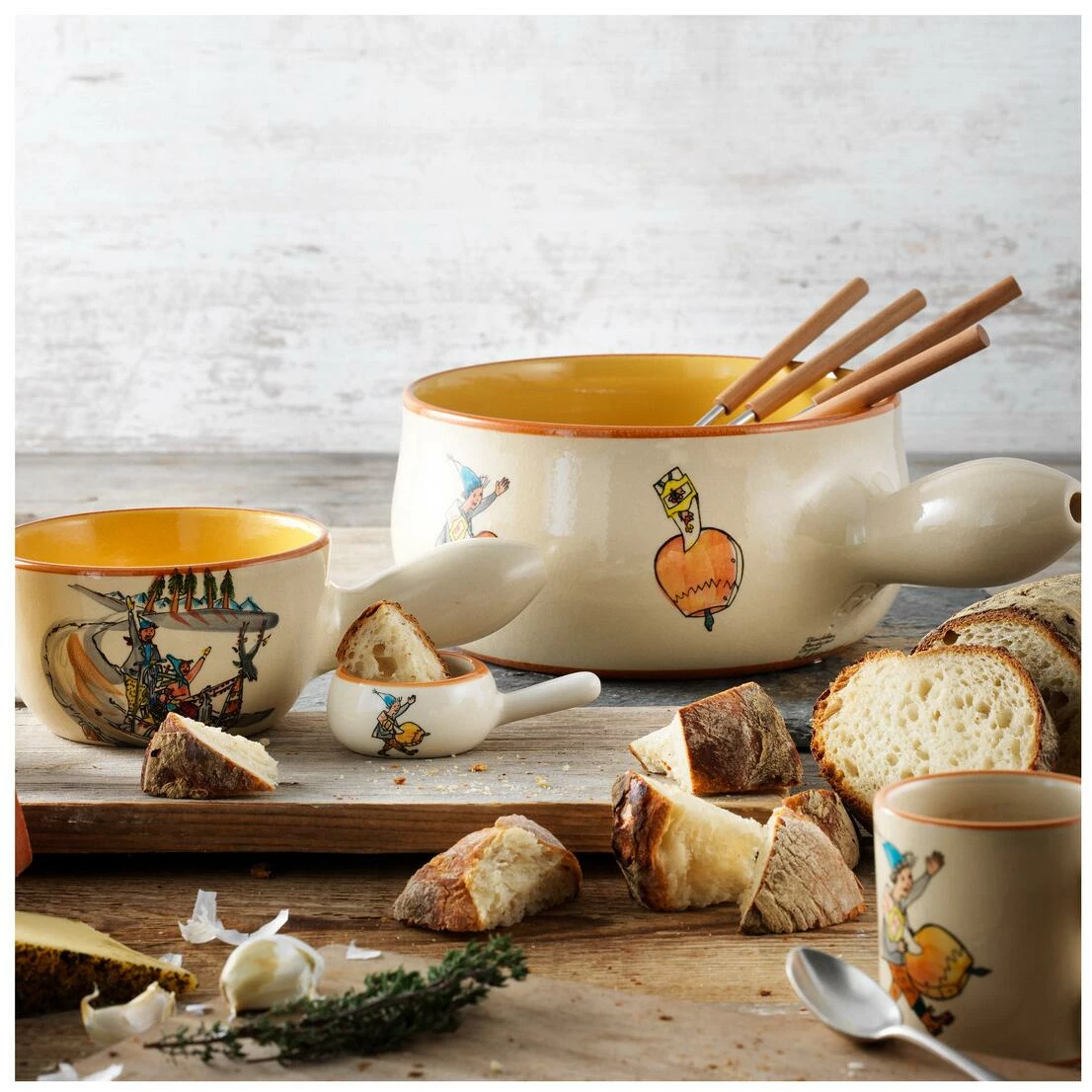 Kuhn Rikon Caquelon Carigiet Ursli Ø 17cm – Bild 3