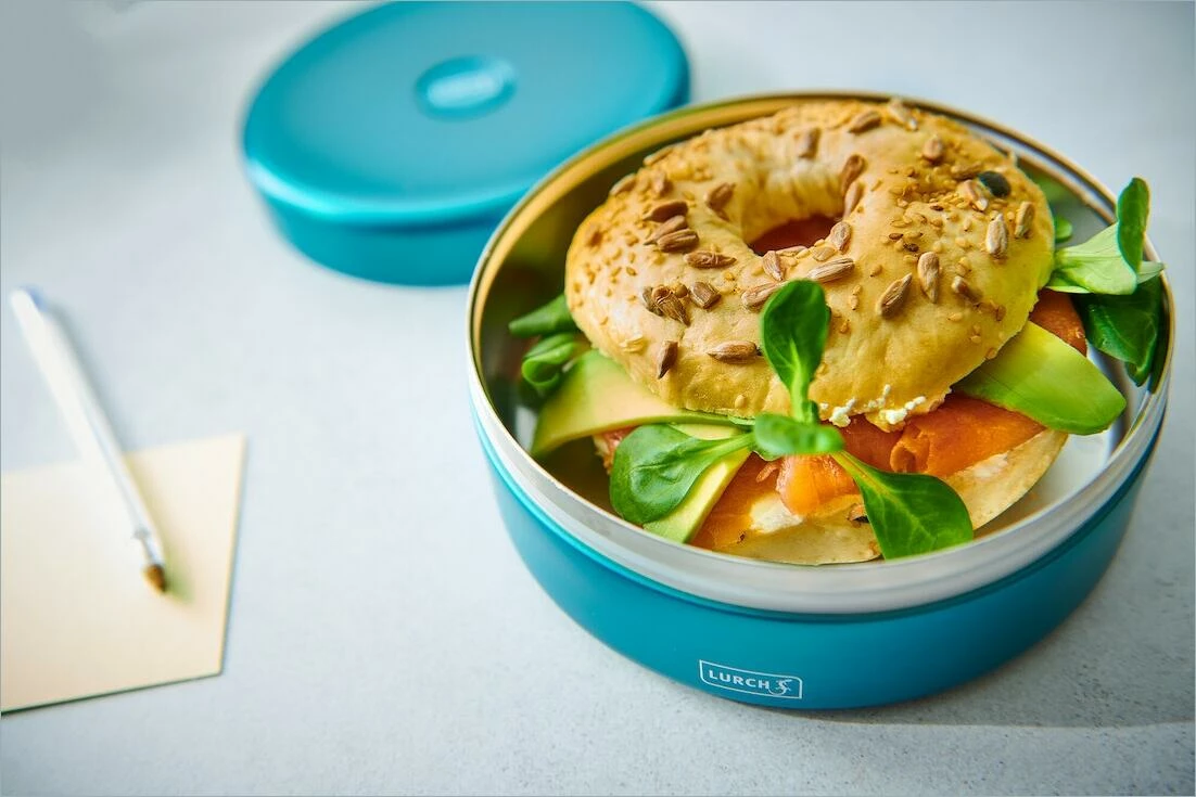 Lurch Isolier-Lunchbox Wasserblau – Bild 3