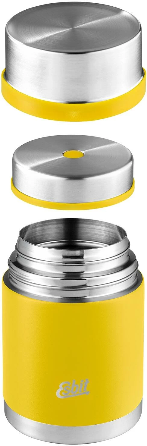 Esbit SCULPTOR Edelstahl Thermobehälter, 500ml, Sunshine Yellow – Bild 5
