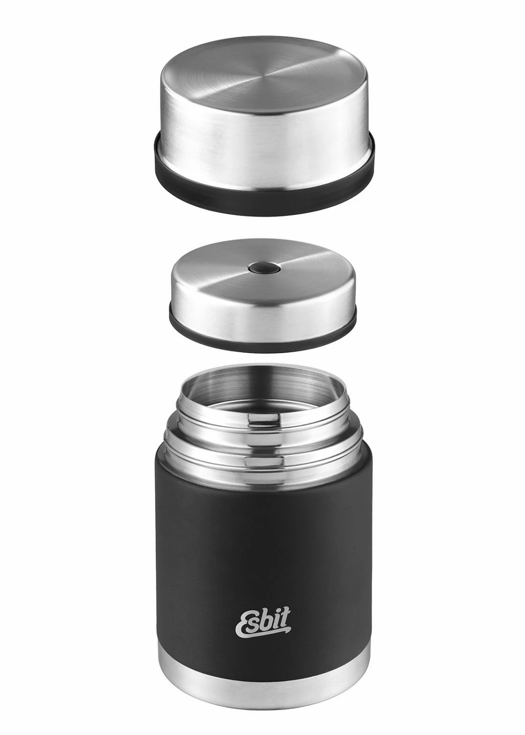 Esbit SCULPTOR Edelstahl Thermobehälter, 750ml, Schwarz – Bild 3