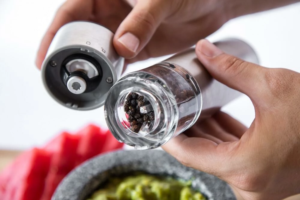 Cole & Mason Penrose Elektrische Salz- Und Pfeffermühle, Ungefüllt, 21 Cm – Bild 5