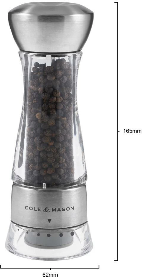 Cole & Mason Windermere Pfeffermühle, 16,5 Cm – Bild 2