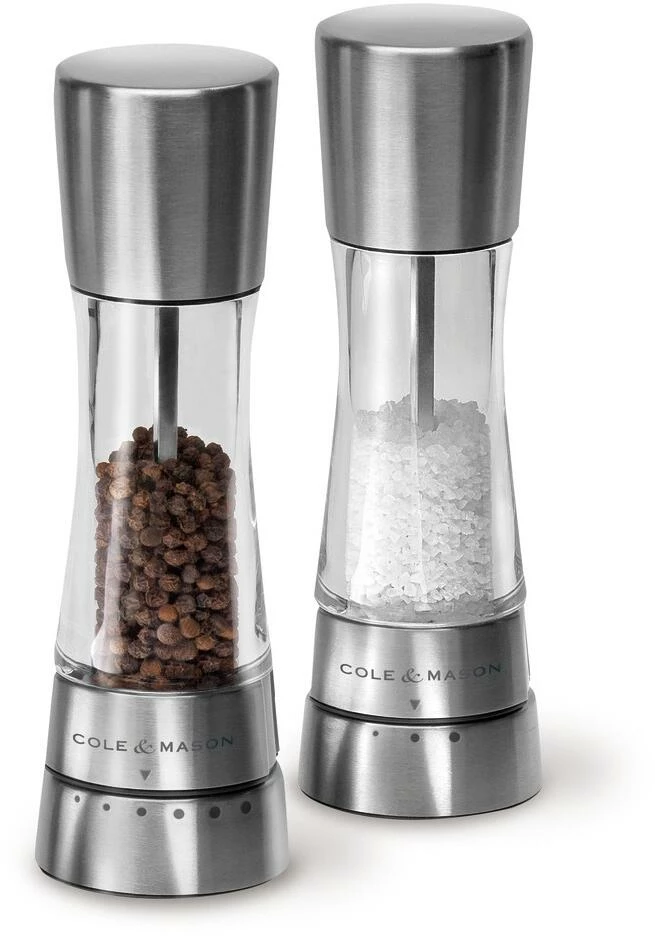 Cole & Mason Derwent Salz- Und Pfeffermühle Geschenkset, 19 Cm
