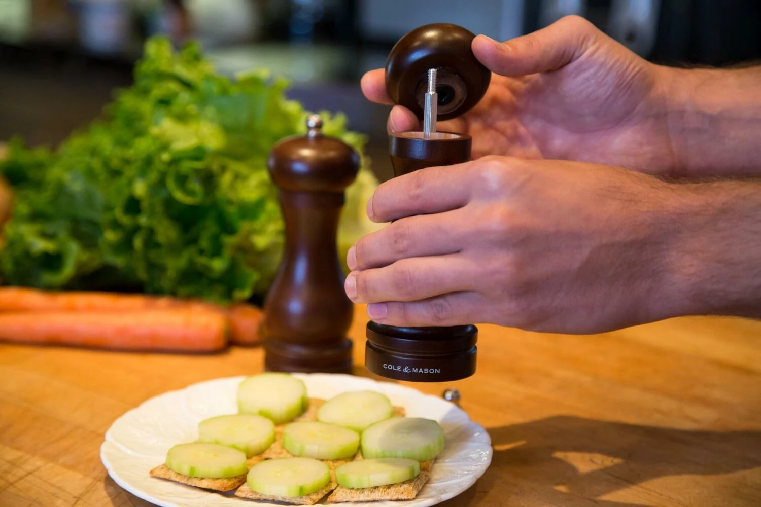 Cole & Mason Forest Capstan, Salzmühle, Ungefüllt, 16,5 Cm – Bild 4