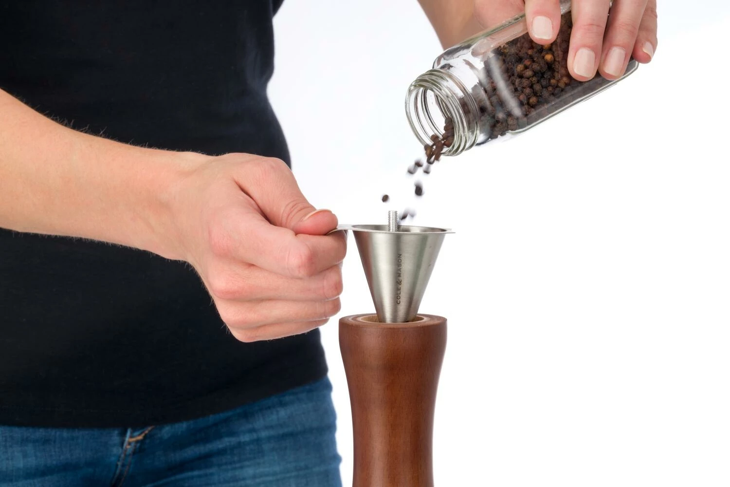 Cole & Mason Forest Capstan, Pfeffermühle, Ungefüllt, 31,5 Cm – Bild 3