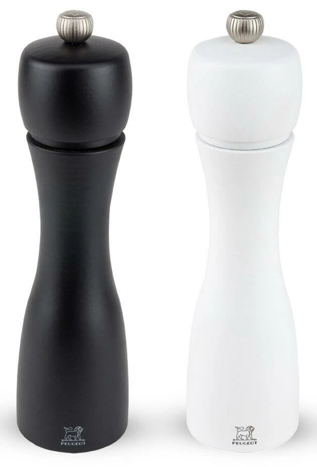 PEUGEOT Tahiti Aus Buche Weiß/schwarz Im Set 20 Cm