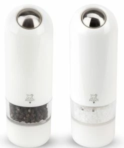 PEUGEOT Pfeffer- & Salzmühle Alaska Weiß Elektrisch Im Geschenkset
