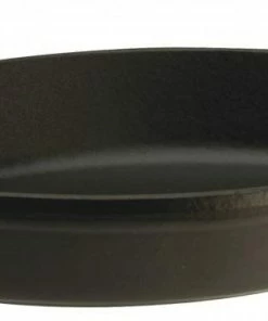 Staub Auflaufform Oval Aus Gusseisen In Schwarz