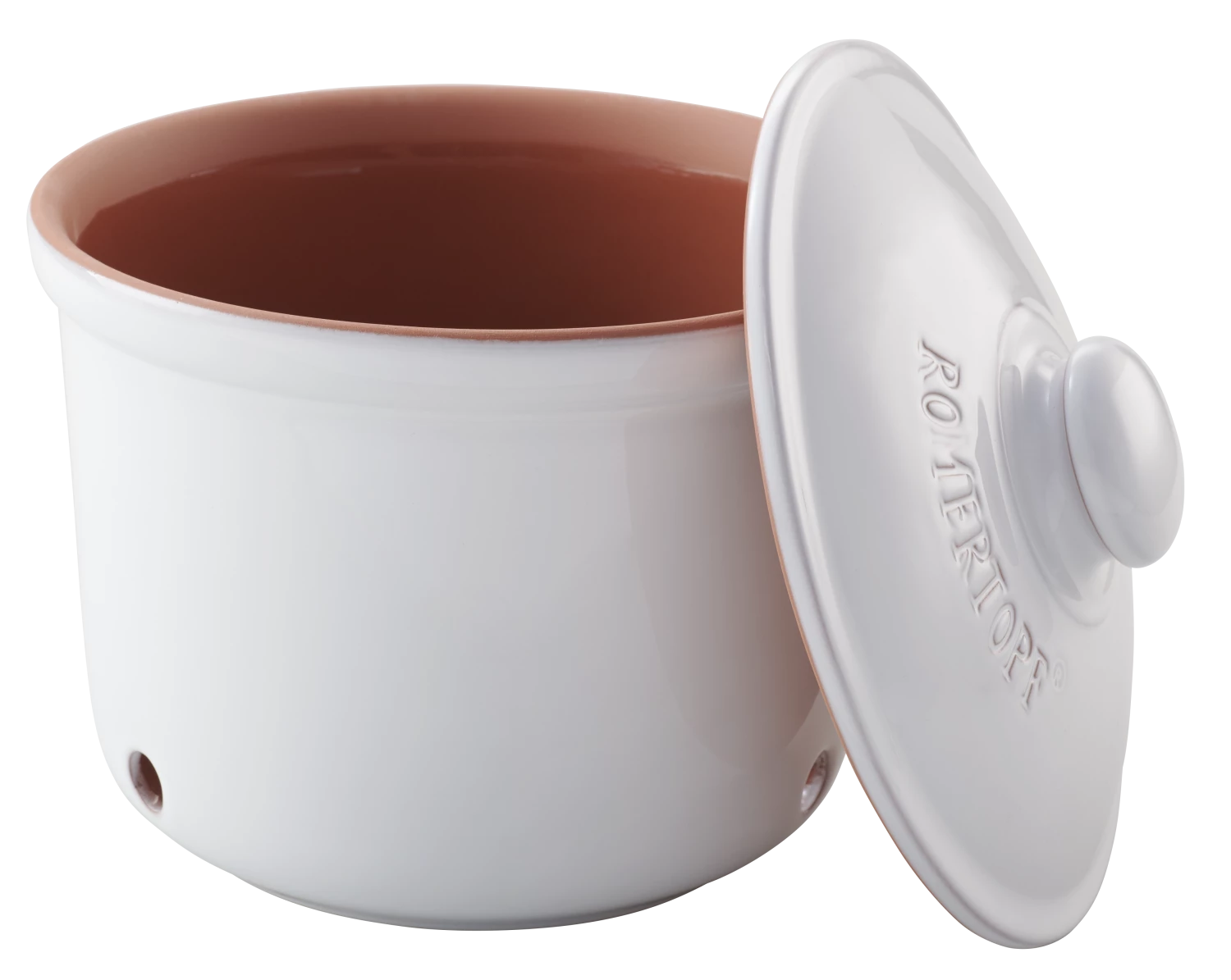 Römertopf Vorratstopf Frische-Topf MAXI, Weiß – Bild 2