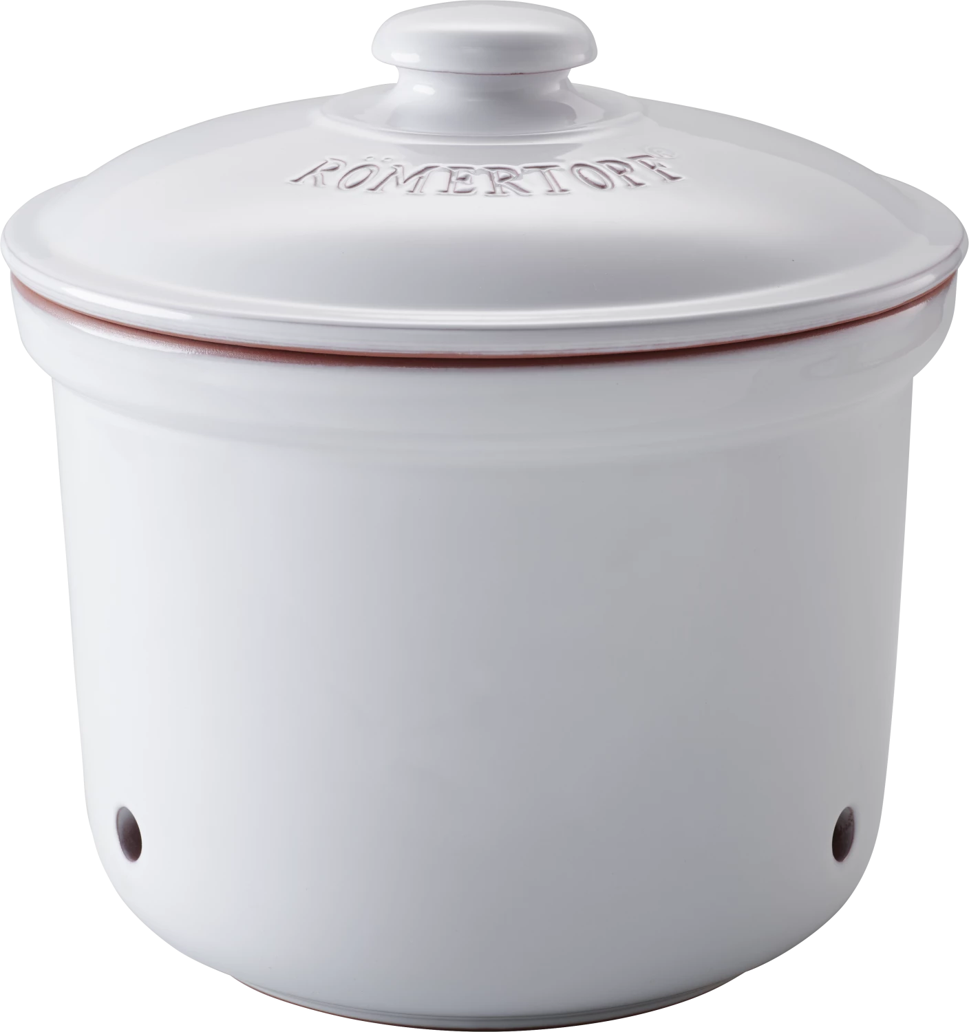 Römertopf Vorratstopf Frische-Topf MAXI PLUS, Weiß