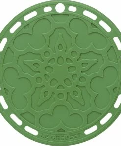 Le Creuset Silikonuntersetzer Tradition In Bamboo Green