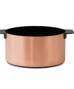 Fleischtopf Mit Deckel Chrom Noir Aus Der Kupfermanufaktur Weyersberg