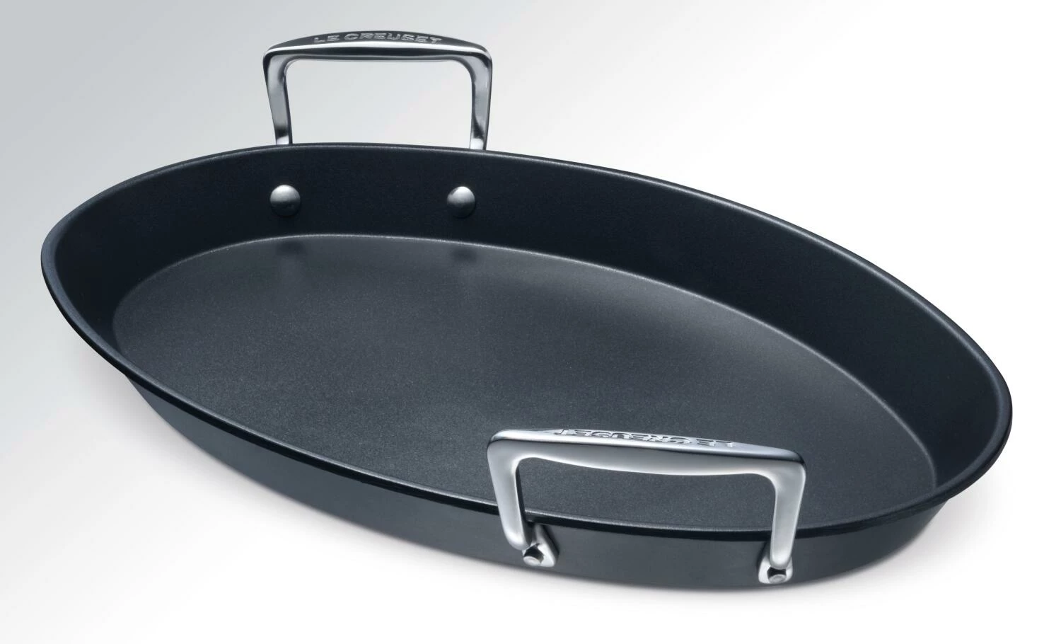 Le Creuset Aluminium-Antihaft-Pfanne Oval, 40 Cm