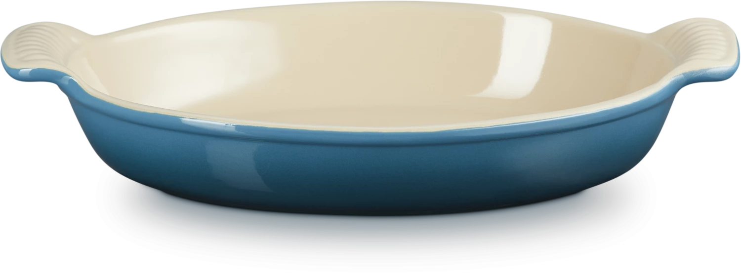 Le Creuset Auflaufform Tradition Oval In Deep Teal