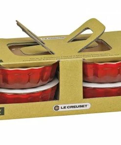 Le Creuset Tarteform In Kirschrot, 4er-Set