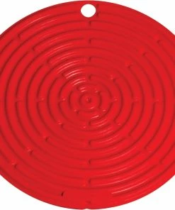 Le Creuset Topflappen Rund In Kirschrot