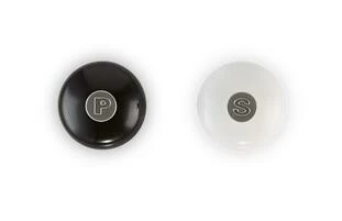 Le Creuset Mühlen-Set In Schwarz / Weiß 21cm – Bild 3