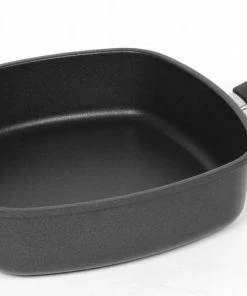 AMT Gastroguss AMT Eckpfanne Aus Aluguss Mit Griff Und Stiel