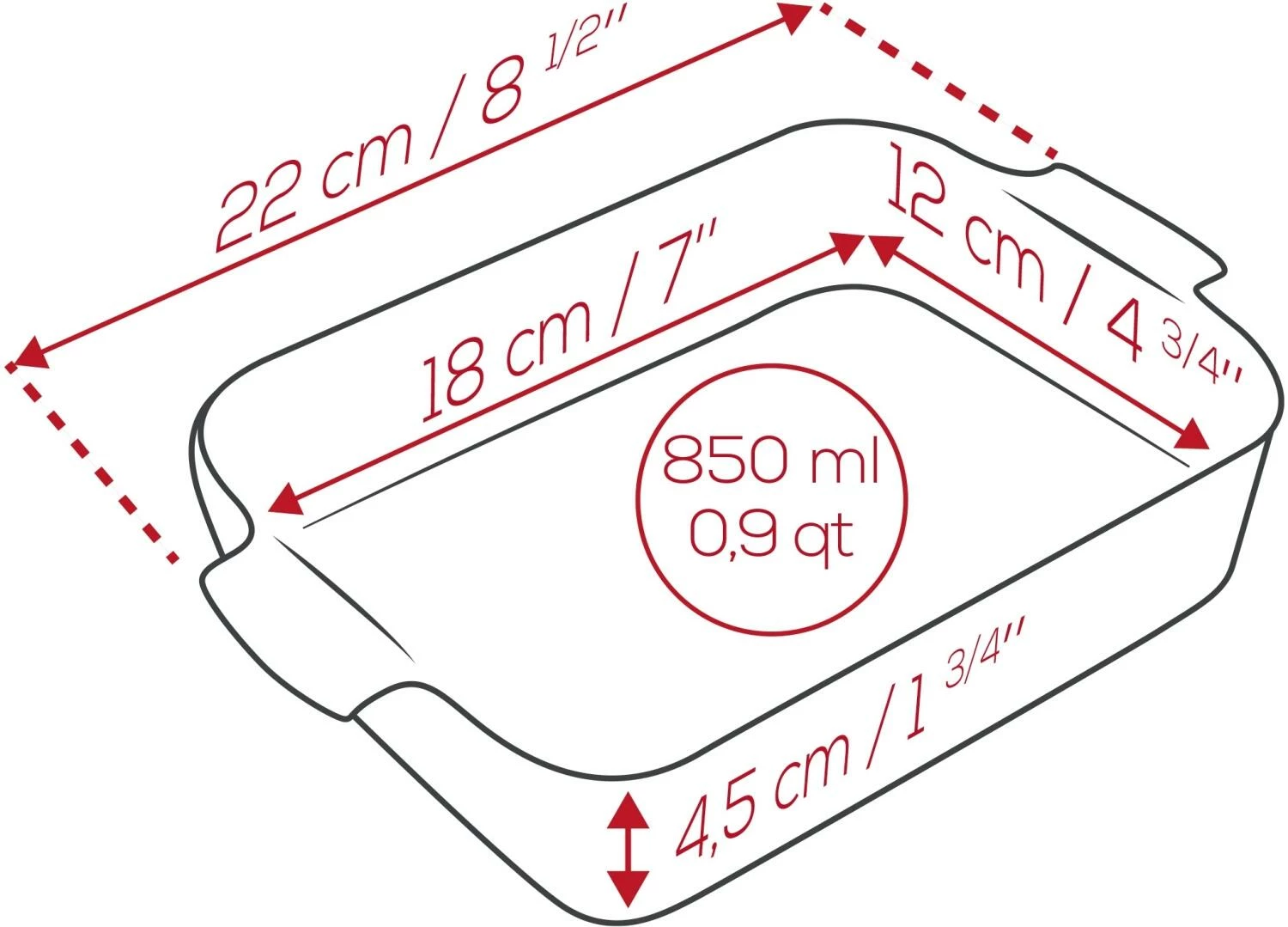 Appolia Auflaufform Rechteckig In Ecru – Bild 7