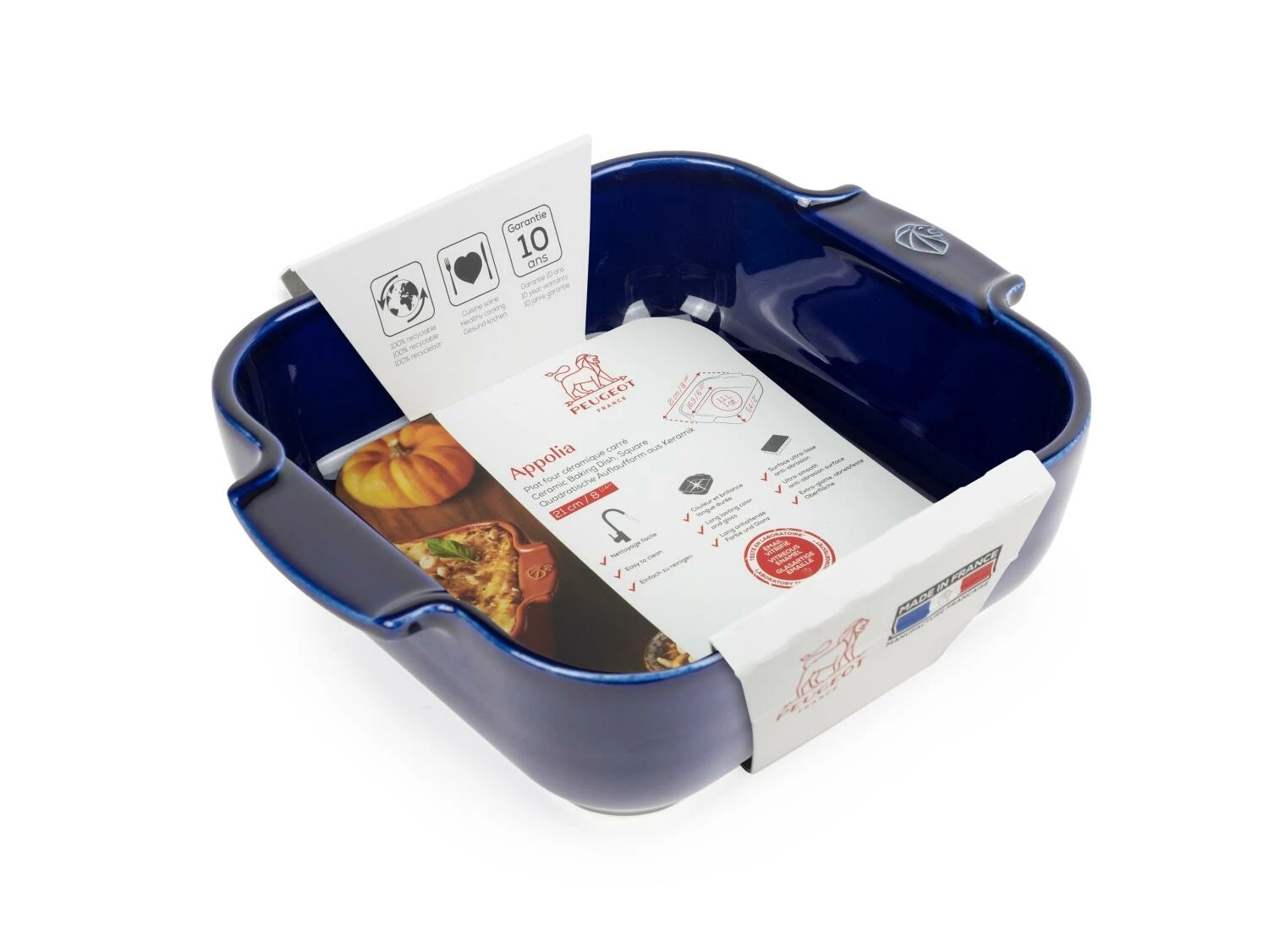 Appolia Auflaufform Quadratisch In Blau – Bild 2