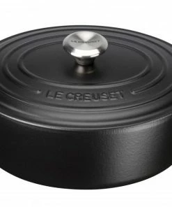 Le Creuset Bräter Signature Oval In Schwarz