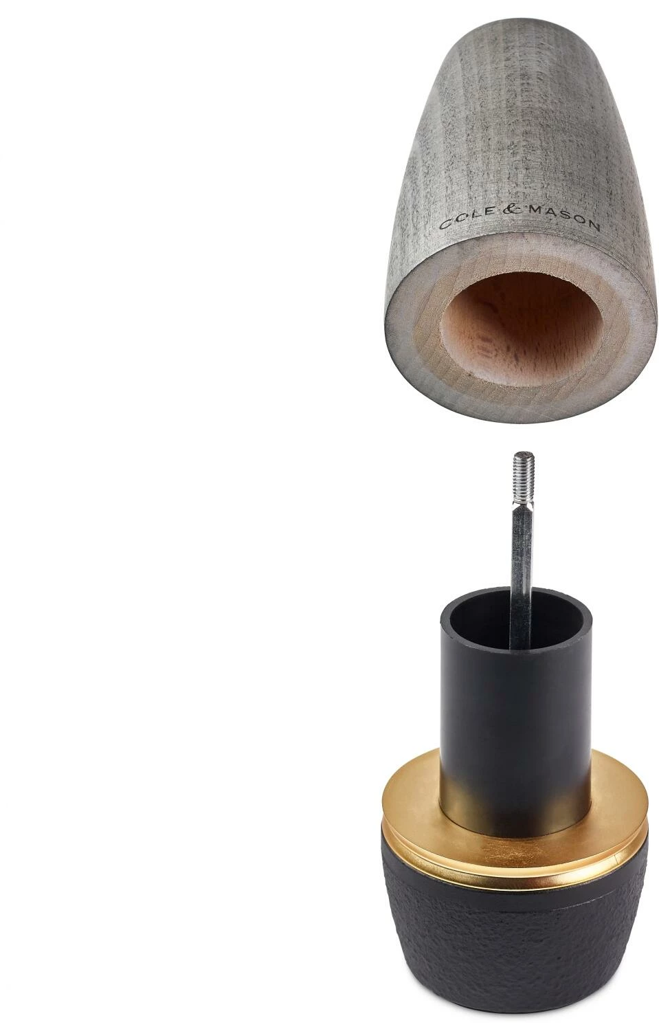 Cole & Mason Bridgwater Salzmühle, Ungefüllt, 13,5 Cm – Bild 2