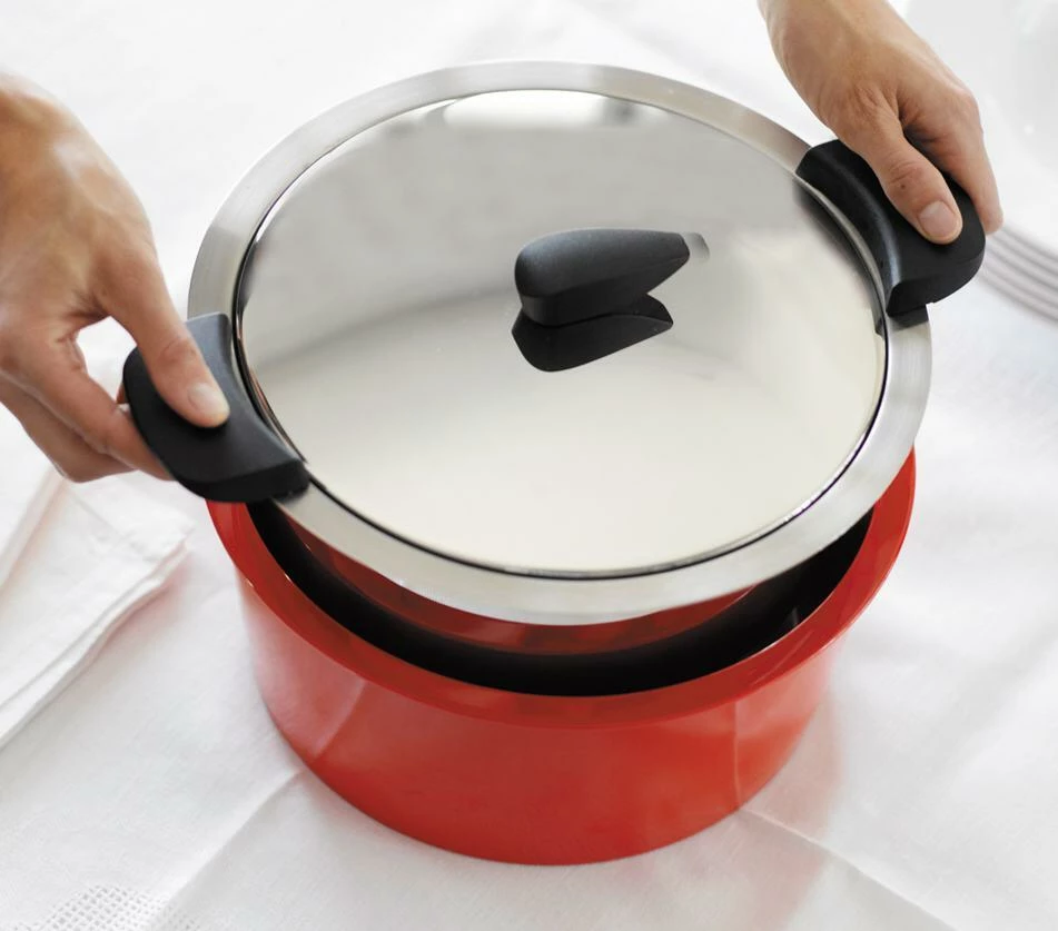 Kuhn Rikon Hotpan Servierkochtopf In Rot – Bild 5