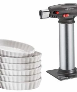 Küchenprofi Creme Brulée Set, 7-teilig